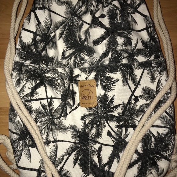 HANDMADE Canvas Backpack - Picture 3 of 4